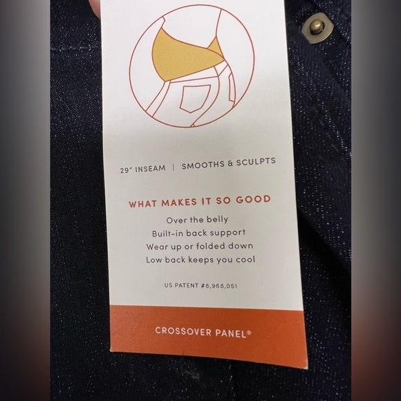 Over Belly Maternity Jeggings - Isabel Maternity Ingrid & Isabel Dark Wash - 8 - Picture 12 of 15